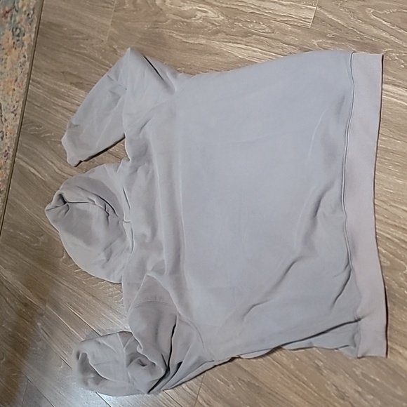 Nike Men's Light Gray Hoodie - Picture 5 of 9